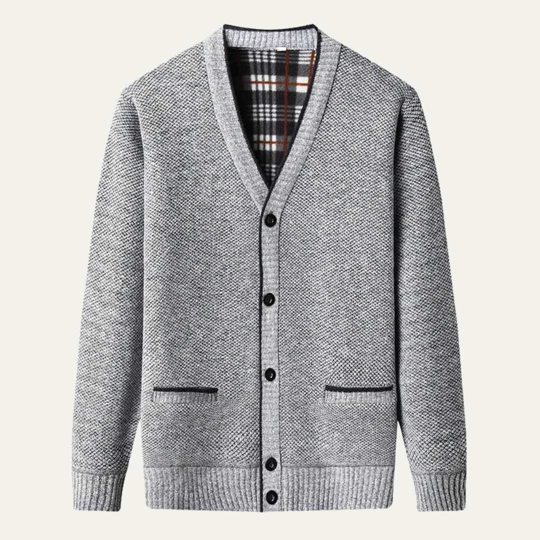 Men | Soft Knit Button Cardigan