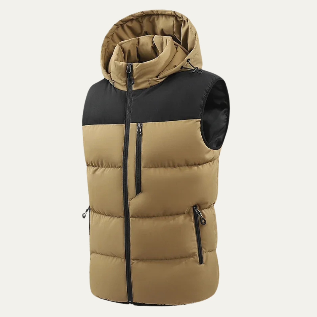 Men | Hooded Puffer Gilet