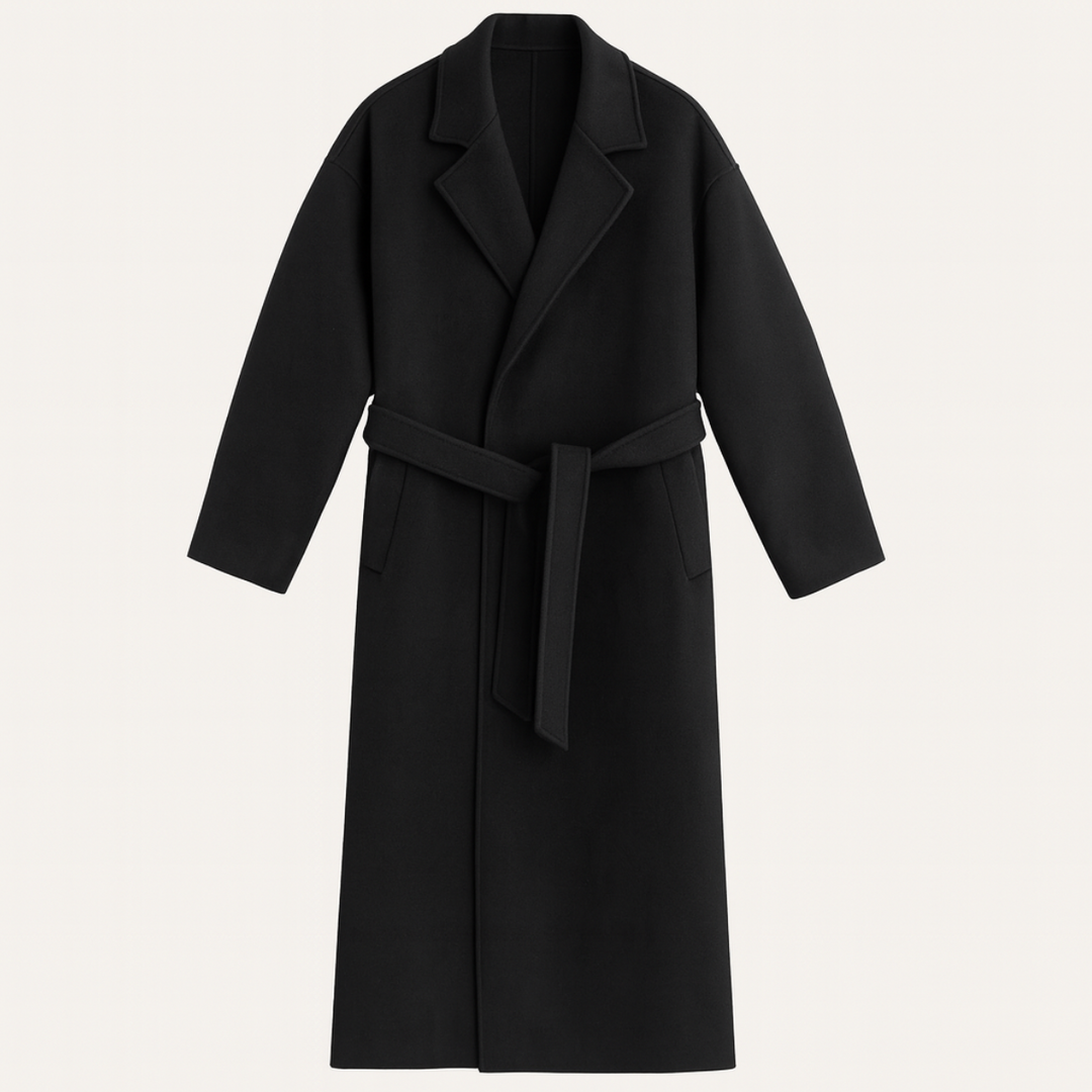 Men | Long Belted Coat