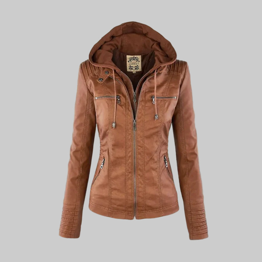Women | Zippered jacket with hood