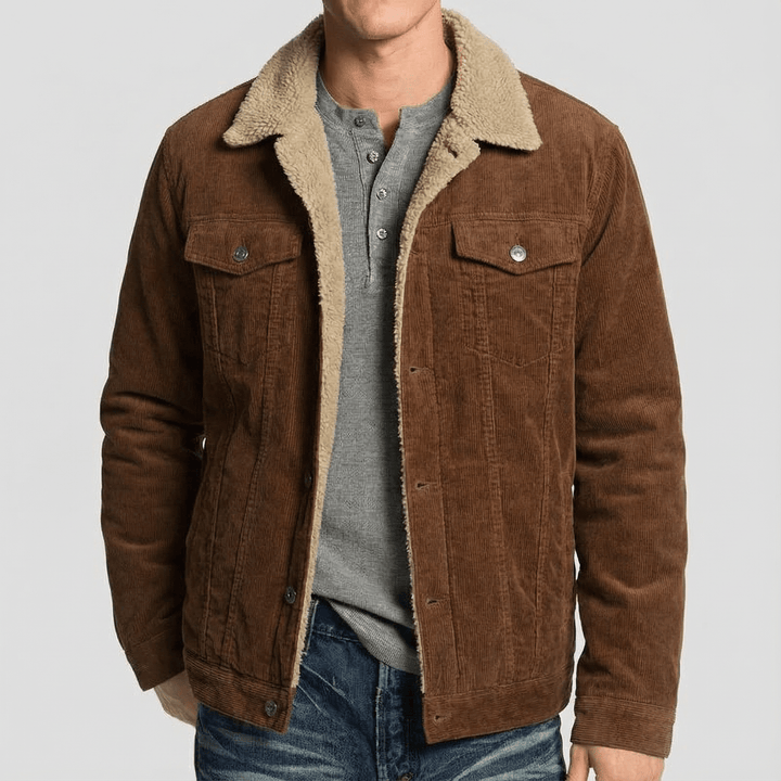 Men | Fleeced Trucker Jacket