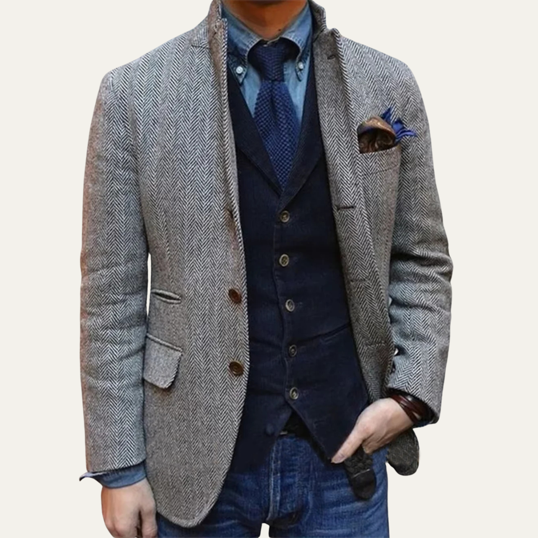 Men | Classic Tweed Blazer