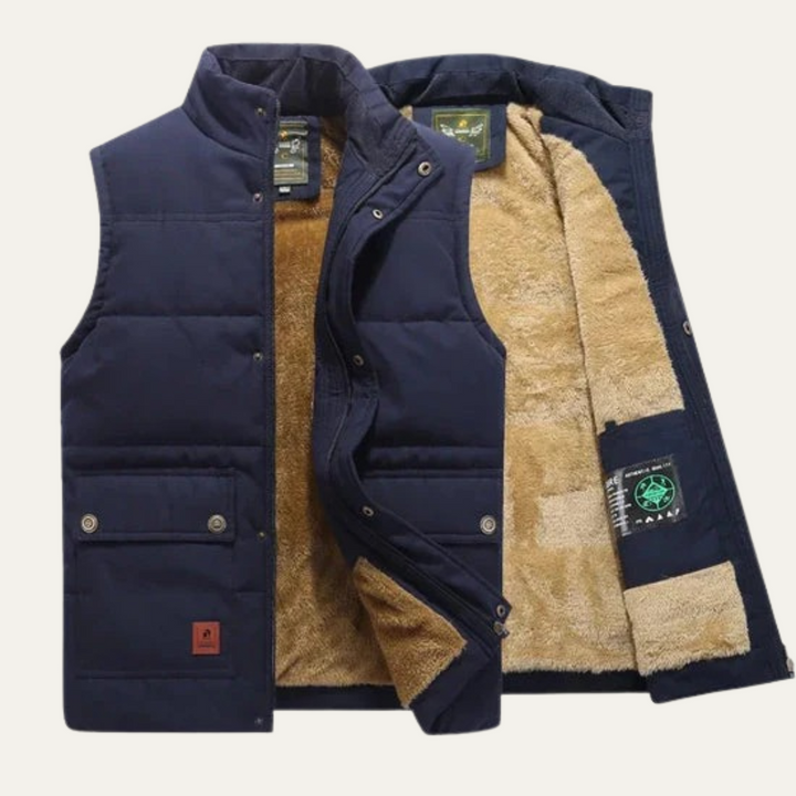 Men | Modern Fleece Lined Vest