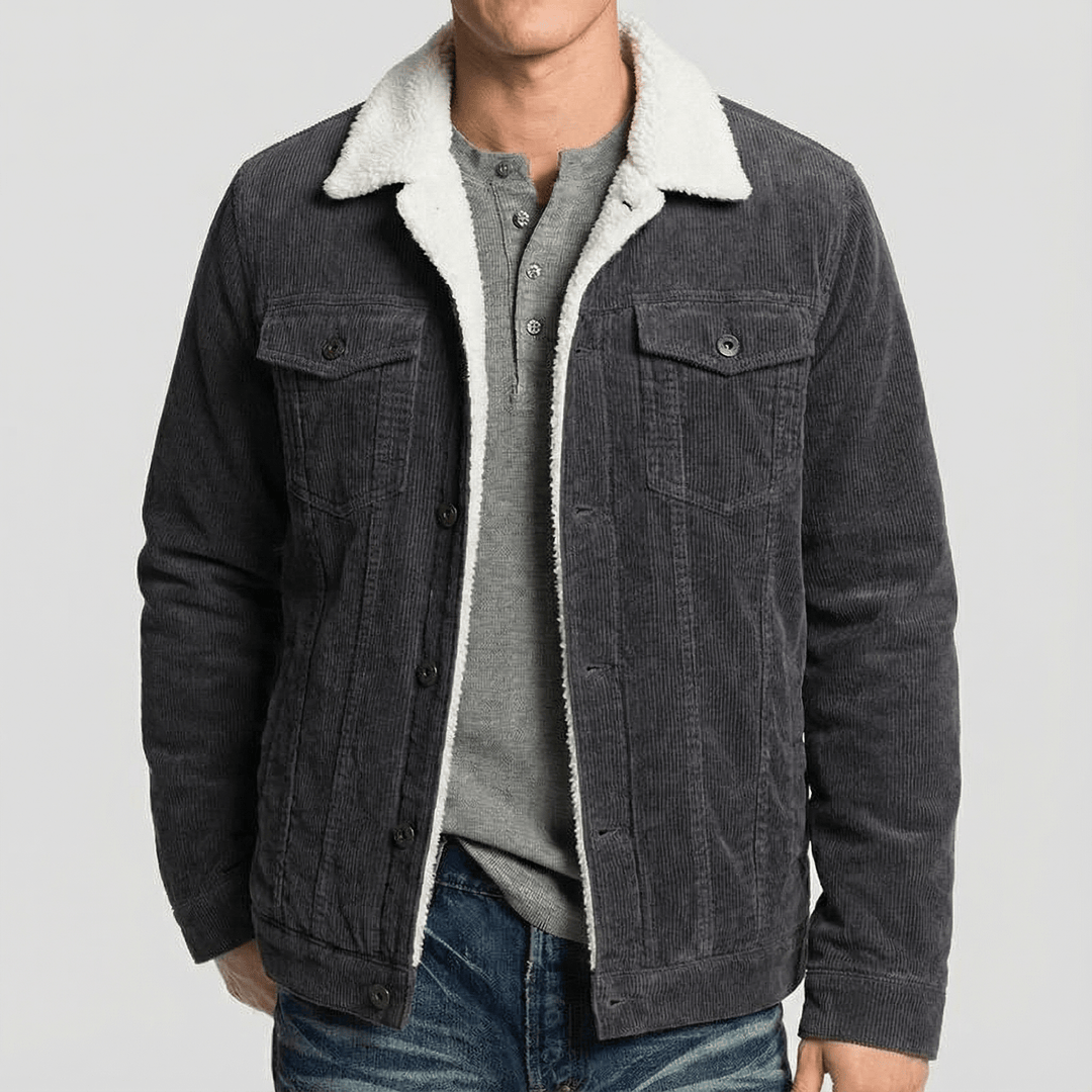 Men | Fleeced Trucker Jacket