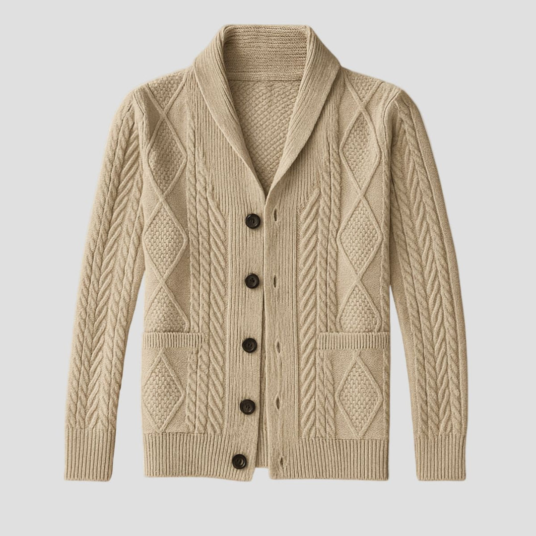 Men | Cable Knit Cardigan