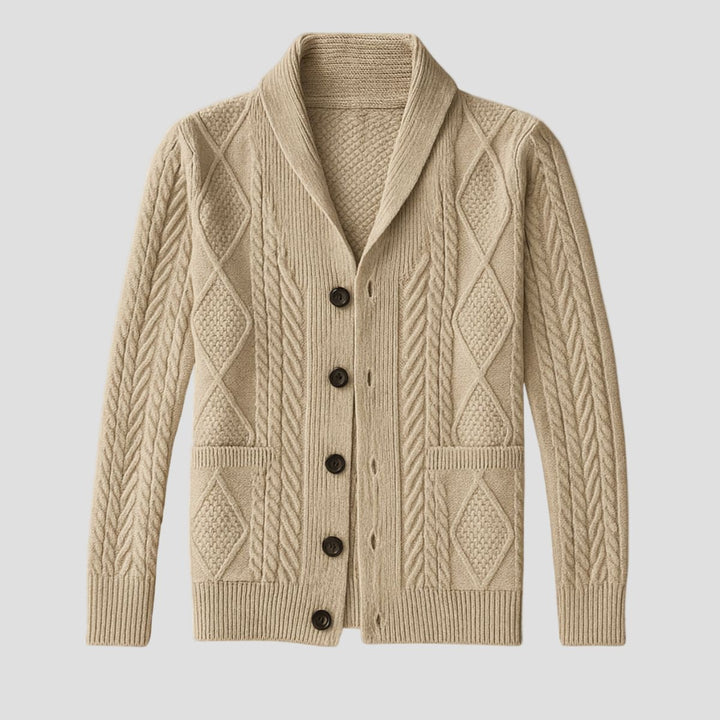Men | Cable Knit Cardigan