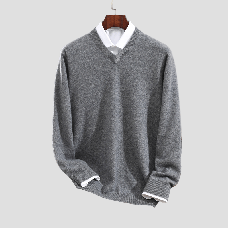 Men | V-neck Basic Sweater