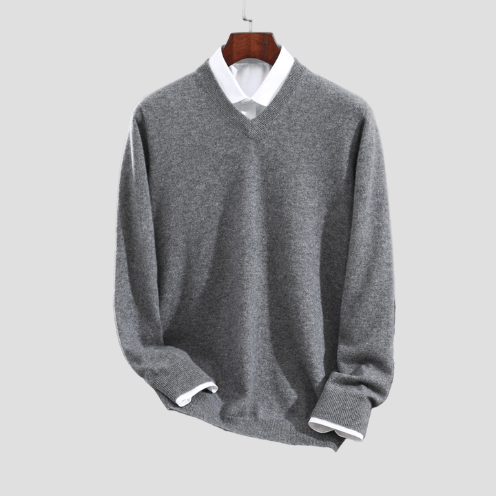 Men | V-neck Basic Sweater