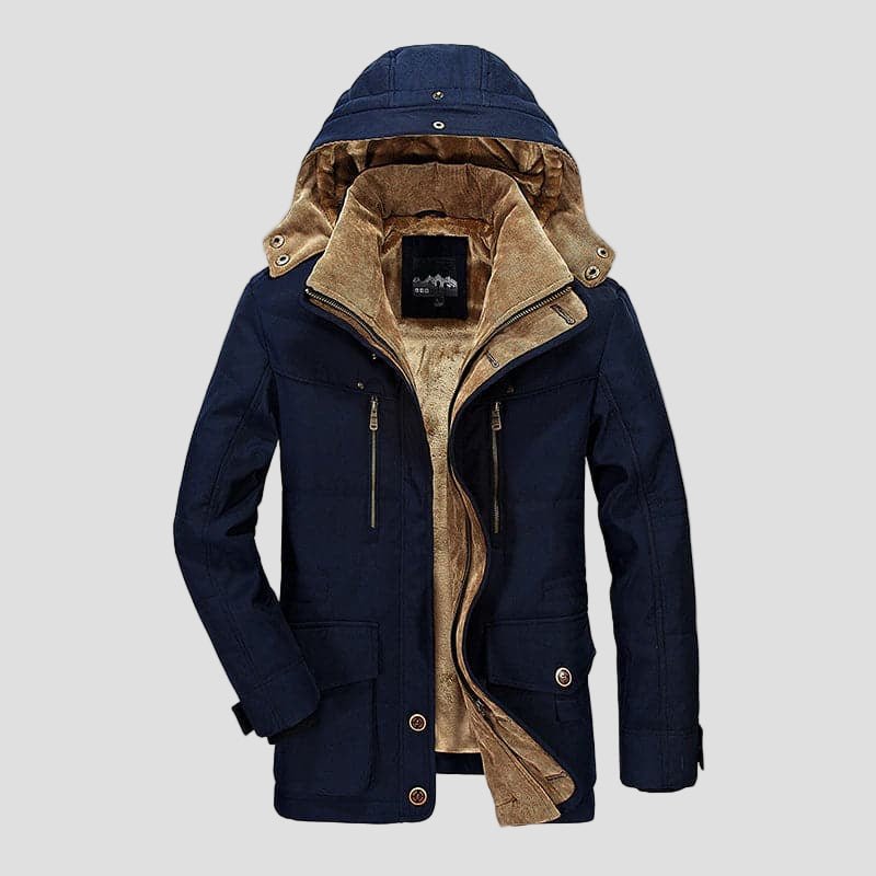 Men Winter Cargo Jacket