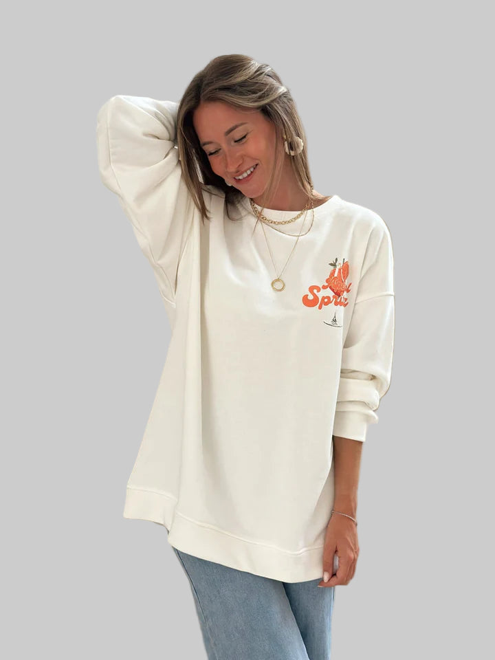 Women | Printed pattern sweater