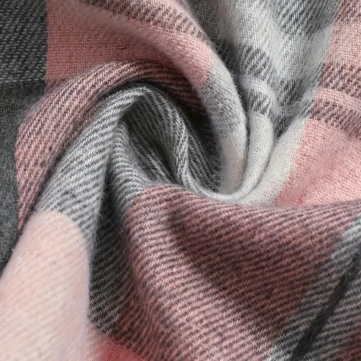 Women | Button-Down Checkered Top