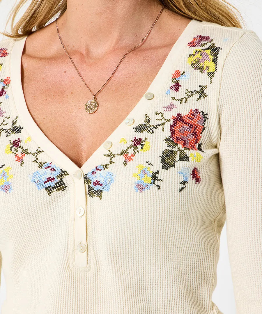 Women | Henley Top
