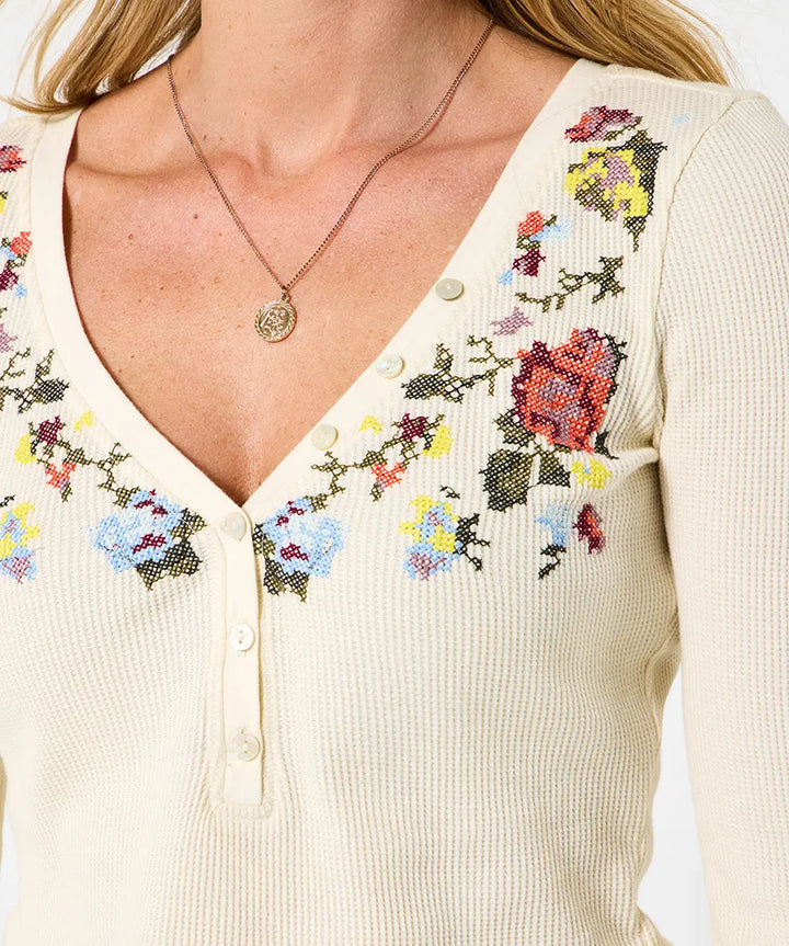 Women | Henley Top
