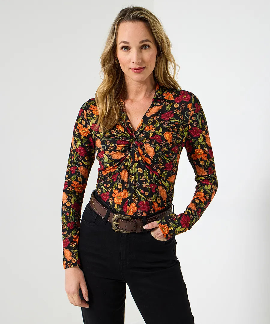 Women | Twisted Detail Top