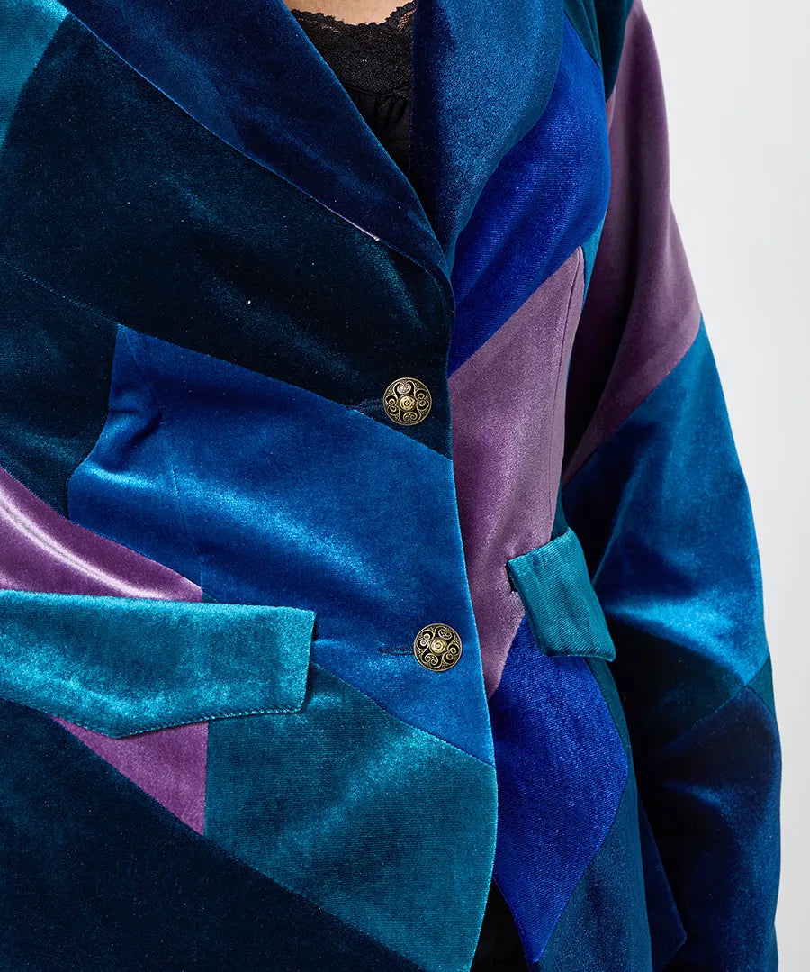 Women | Patchwork blazer jacket