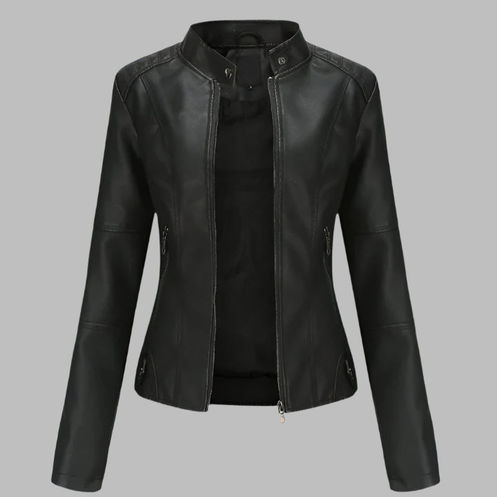 Women | Zip-up jacket with stand-up collar