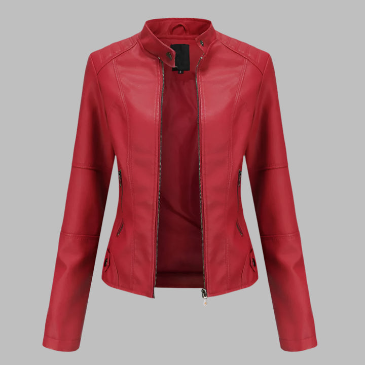 Women | Zip-up jacket with stand-up collar