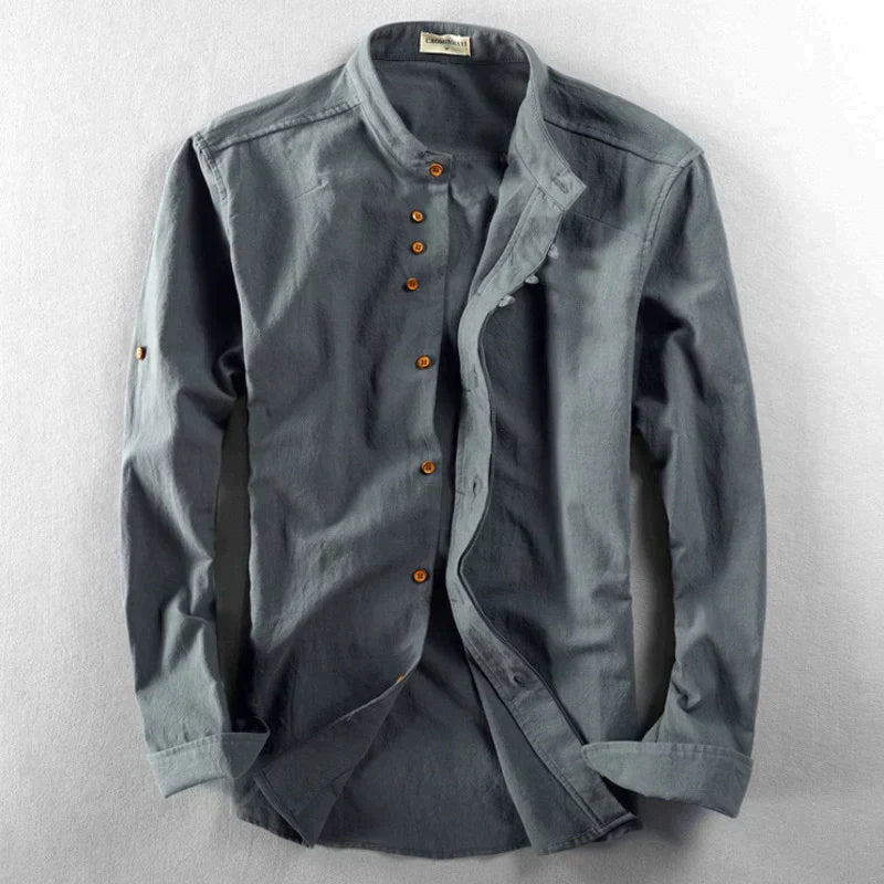Men | Asymmetrical button-down shirt