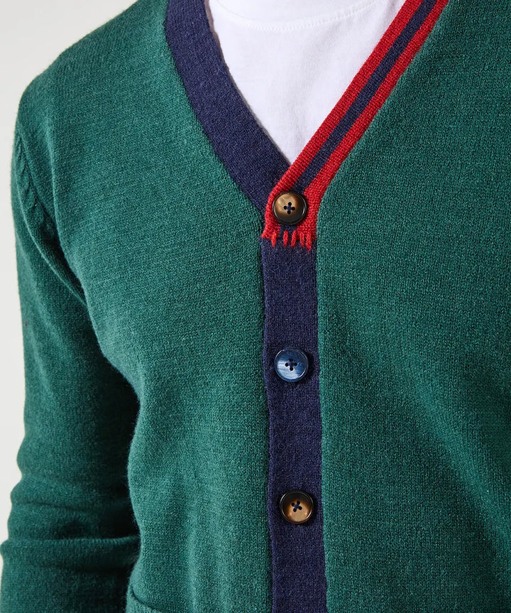 Men | Knitted cardigan with two pockets