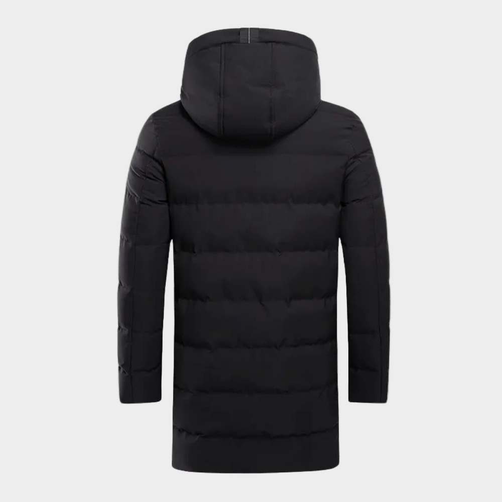 Men | Quilted hooded coat
