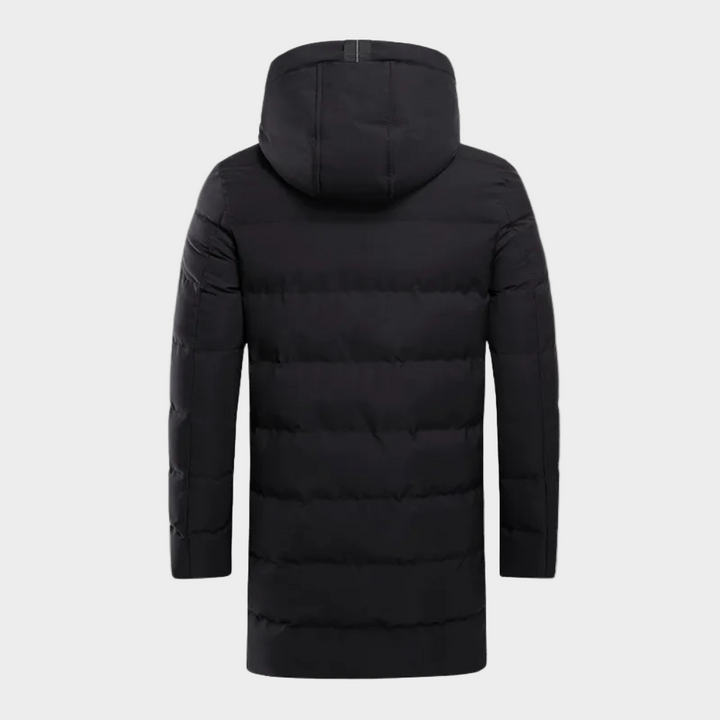 Men | Quilted hooded coat