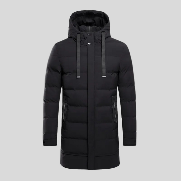 Men | Quilted hooded coat