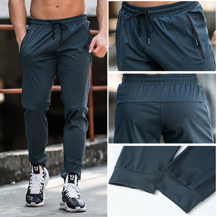 Men | Sports pants with zippered pockets