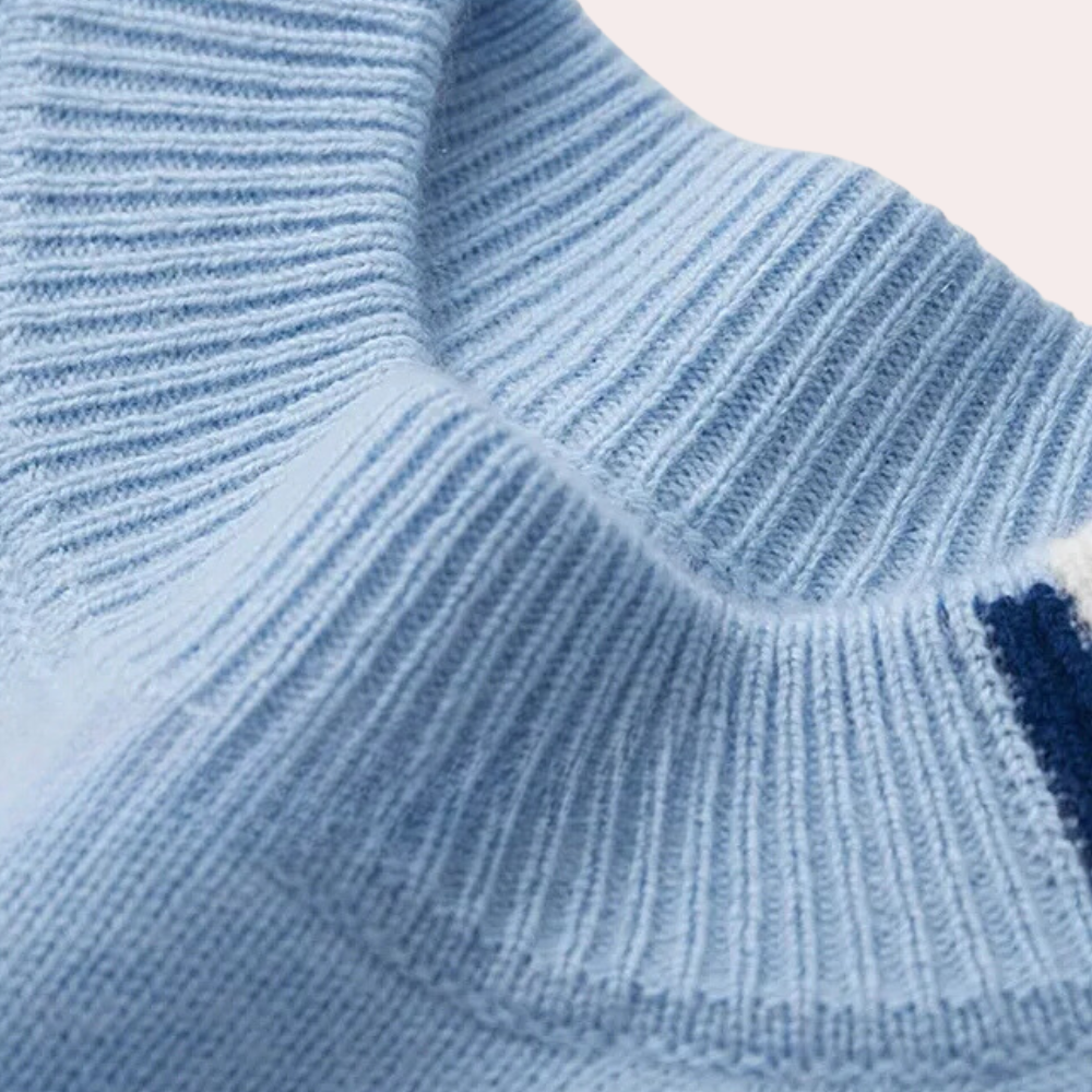 Men | Sweater with ribbed collar