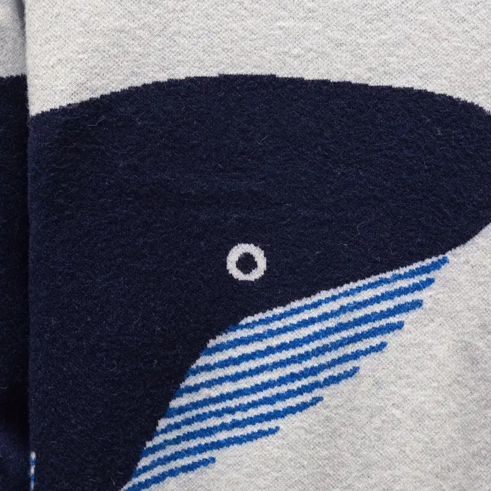 Men | Sweater with whale pattern