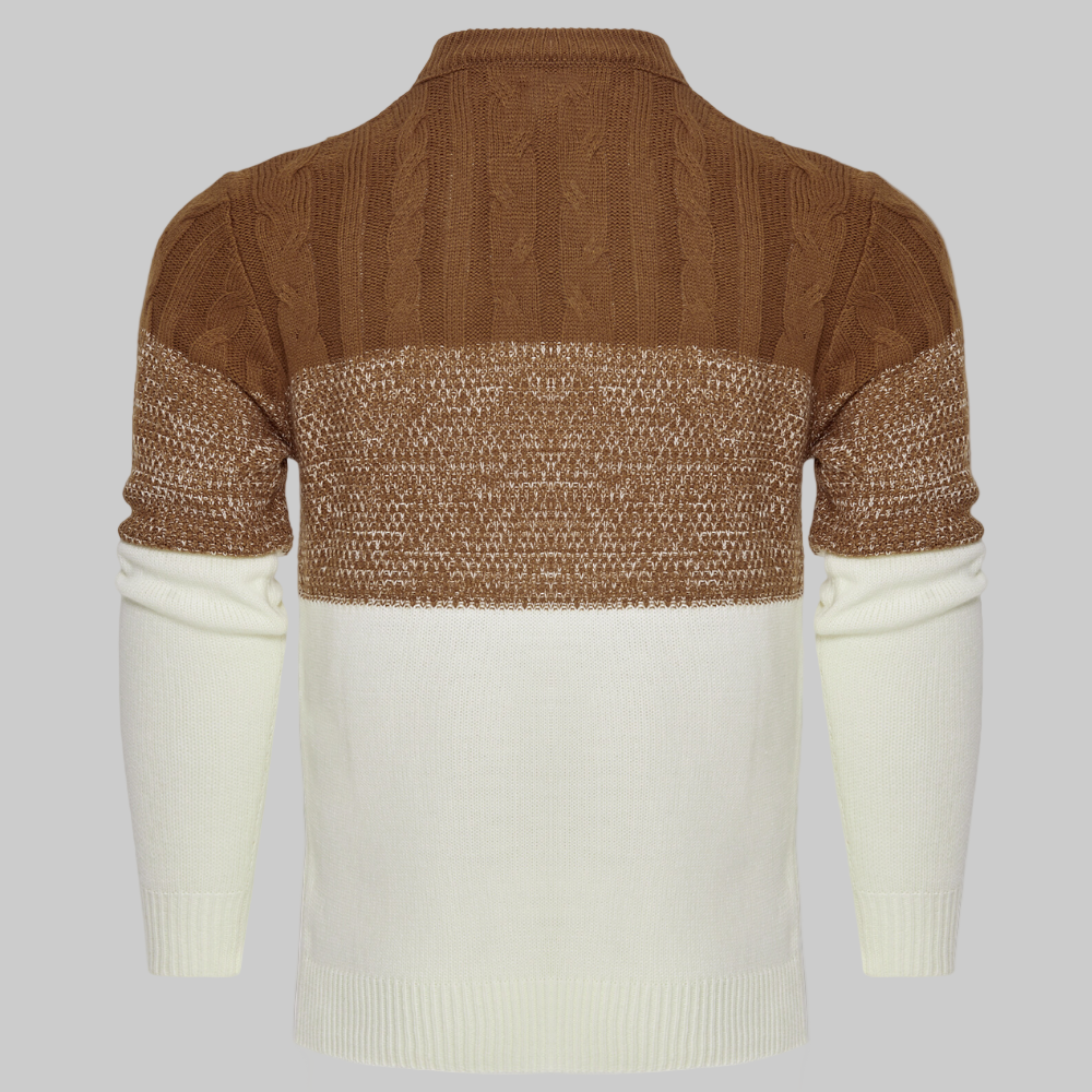 Men | Braided Pattern Sweater