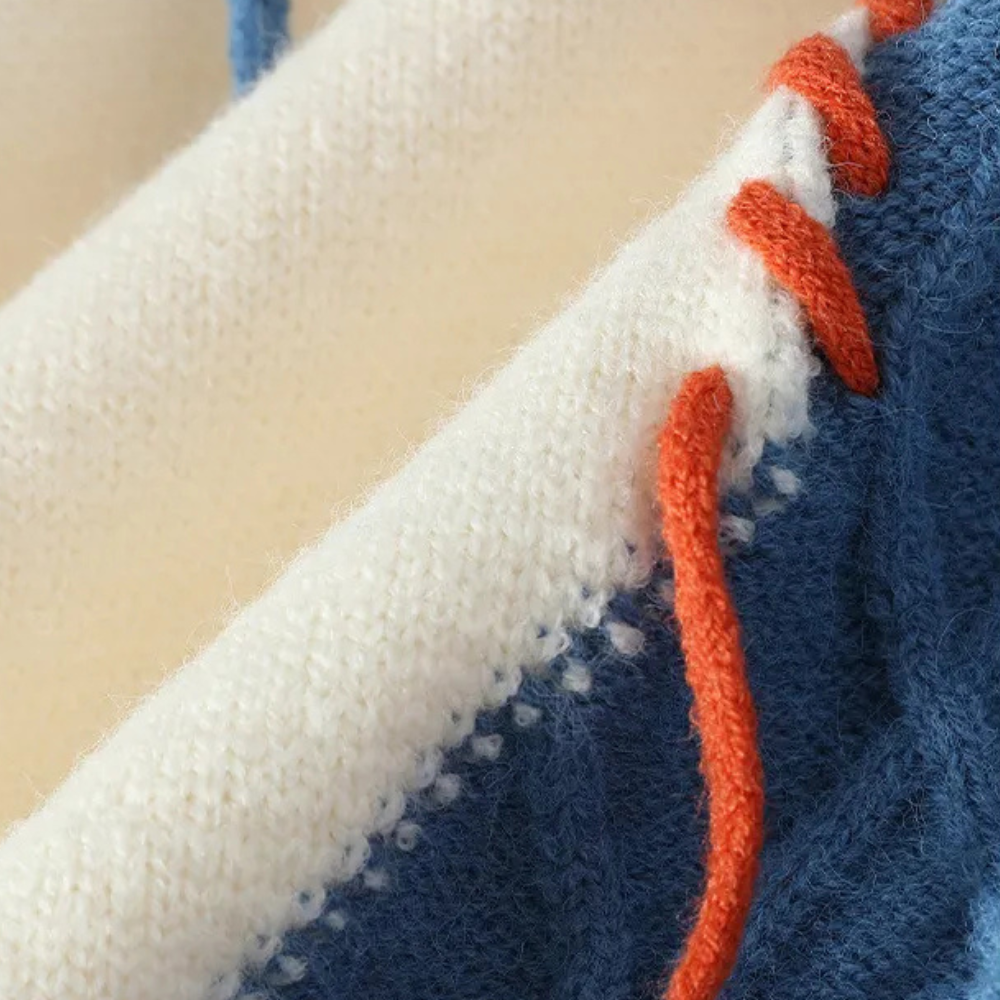 Men | Patchwork Pattern Sweater