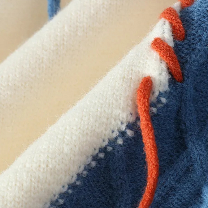 Men | Patchwork Pattern Sweater