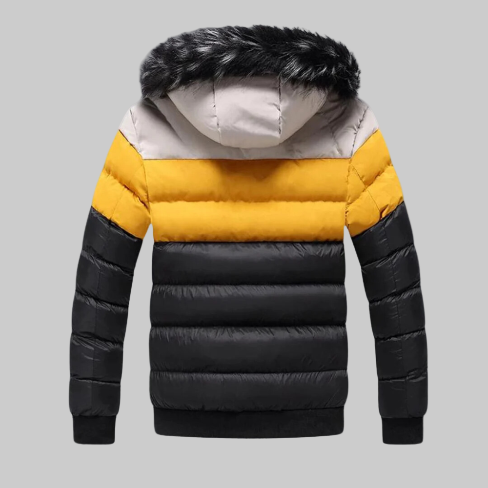 Men | Quilted Hooded Jacket