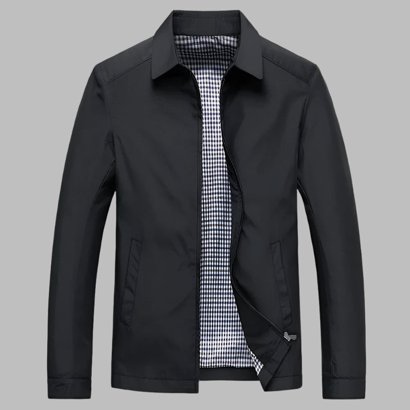 Men | Zippered jacket with classic collar