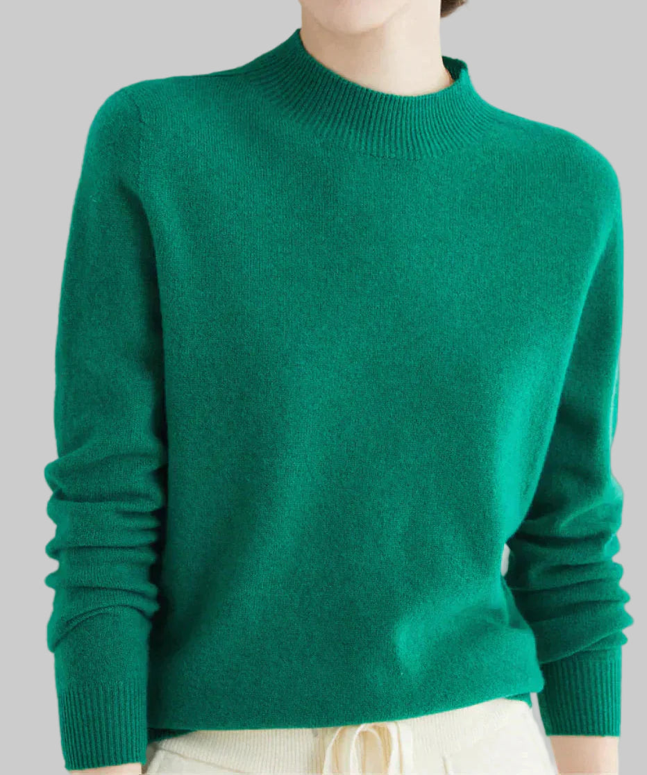 Women | Mid-rise collar sweater