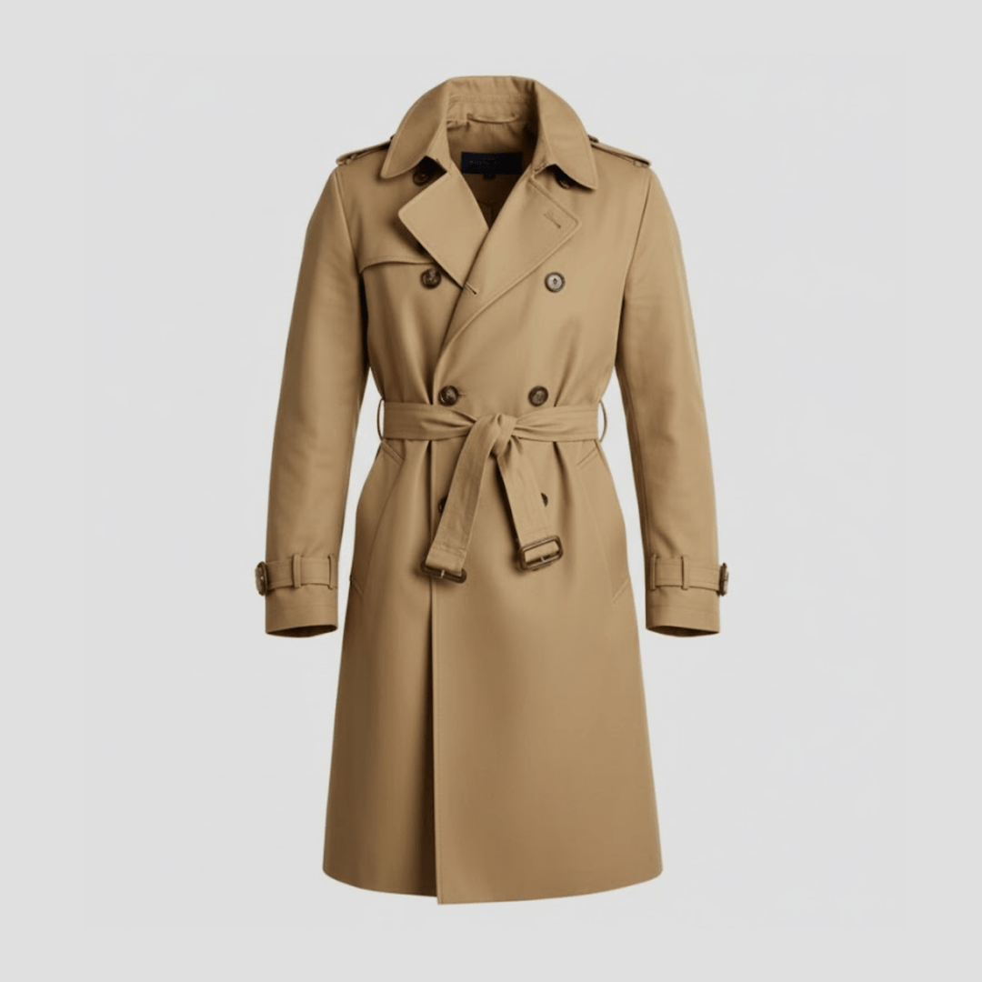 Men | Belted Trench Coat
