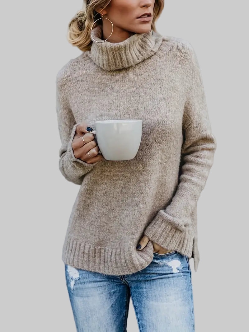 Women | Long-sleeved turtleneck sweater