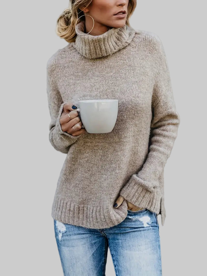 Women | Long-sleeved turtleneck sweater
