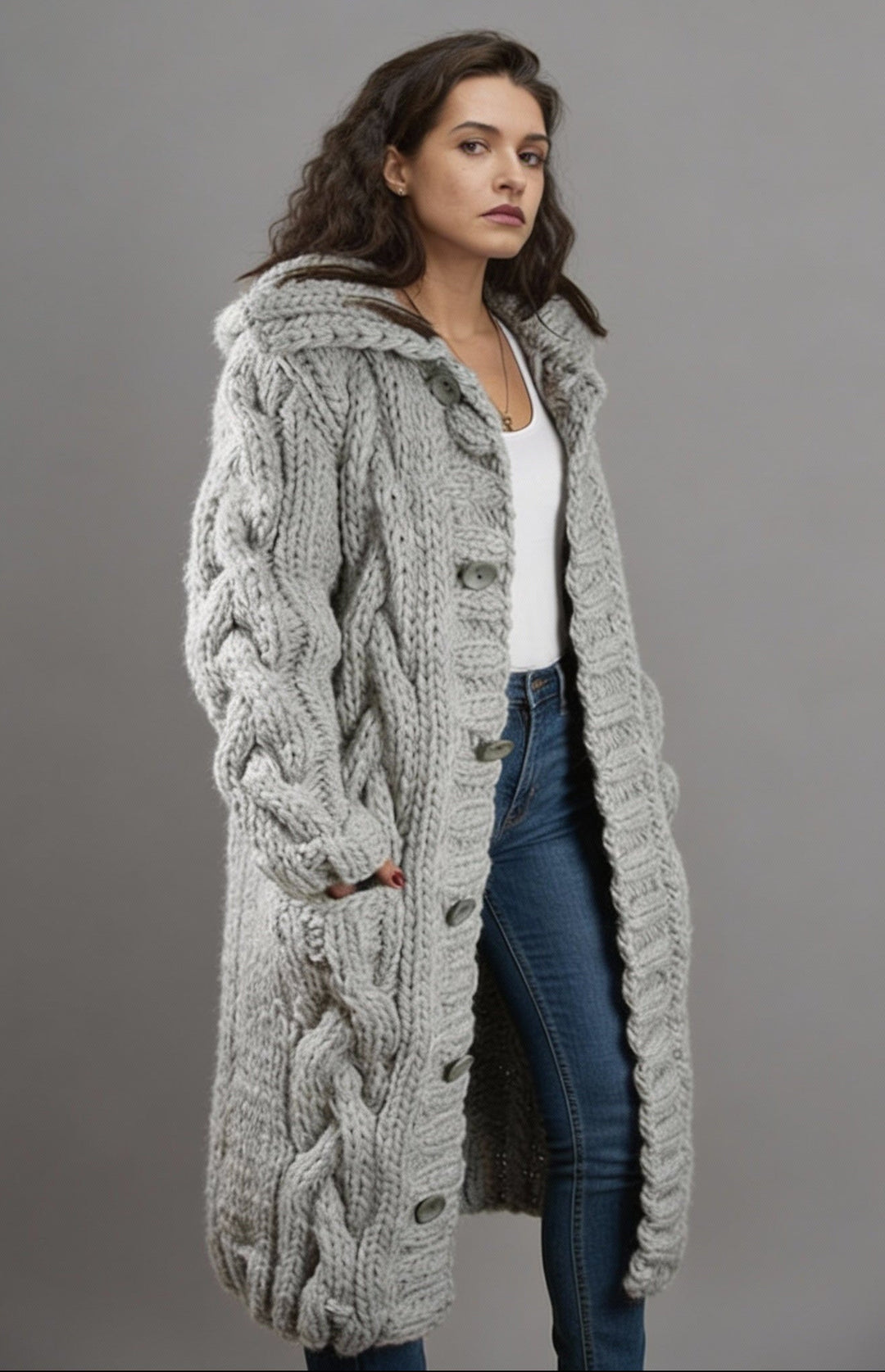 Women | Chunky Knit Cardigan