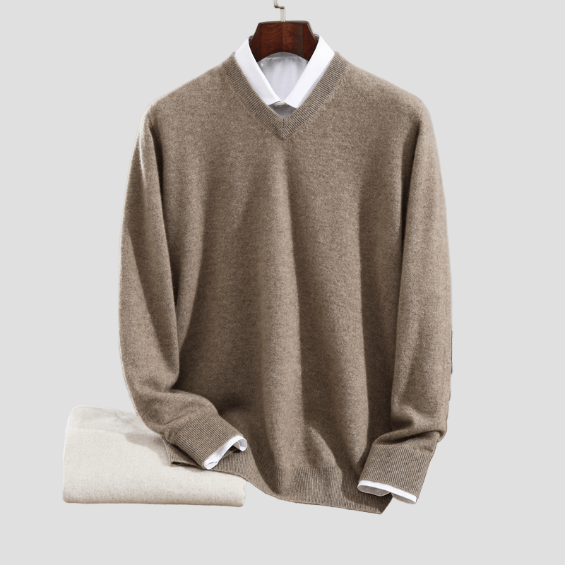 Men | V-neck Basic Sweater