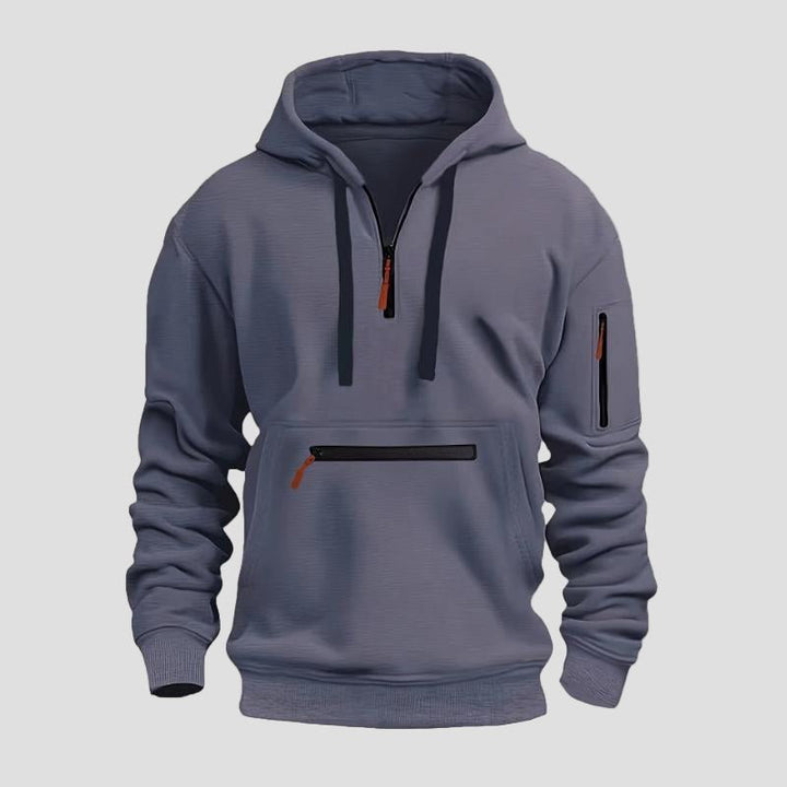Men | Hooded Sweater with Zipped pockets