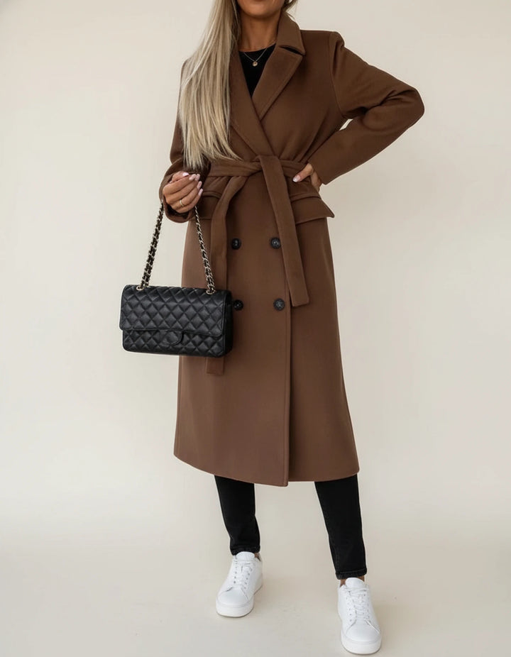 Women | Belted Long Coat