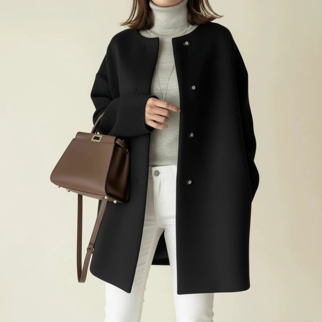 Women | Round Neck Coat