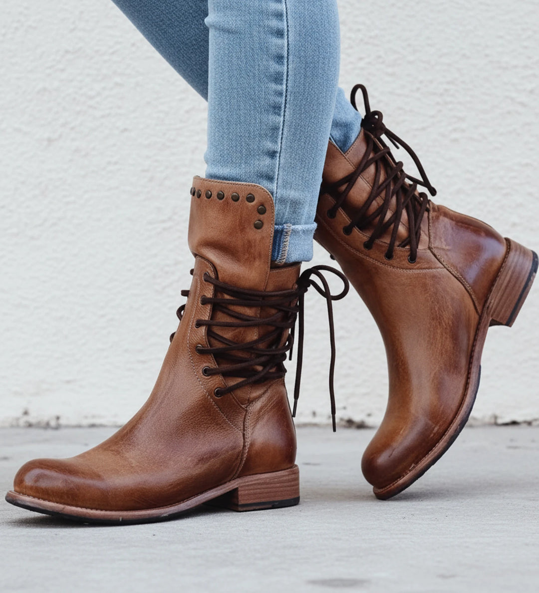 Women | Laced Ankle Boots