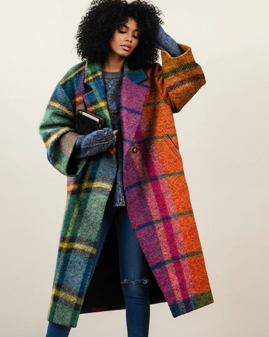 Women | Colorful Long Coat